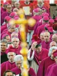  ?? Foto: dpa ?? Die deutschen Bischöfe folgen dem Papst nach monatelang­er Diskussion.