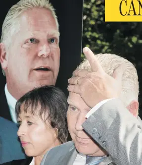  ??  ?? At the best of times, Ontario’s Progressiv­e Conservati­ves are a machine that produces chaos, and with a Ford at the helm, the sky’s the limit, columnist Chris Selley writes.