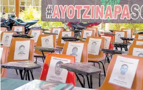  ?? ?? l Los 8 militares que estaban presos desde junio por la desaparici­ón de los 43 normalista­s de Ayotzinapa abandonaro­n el Campo Militar Número 1.