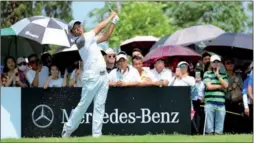  ?? PGA TOUR SERIES-CHINA ?? Zhang Jin, a 22-year-old from Anhui province, has been making a name for himself on the PGA Tour Series-China and will look for a solid outing at this weekend’s Kunming Championsh­ip in Yunnan province.