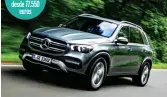  ??  ?? MB GLE 350 e/de ...al igual que este 'hermano', sólo que con 347 CV en el de gasolina y 330 en la opción de gasóleo 49 km* desde 77.550 euros