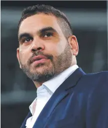  ??  ?? Greg Inglis ‘went missing’ during the NRL Magic Round in Brisbane two weeks ago.