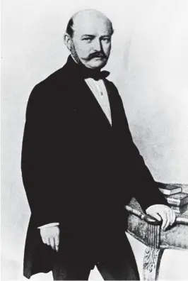  ?? [ Everett Collection/picturedes­k.com ] ?? Ignaz Semmelweis wurde von der Ärzteschaf­t aus Wien geekelt.