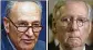  ??  ?? Senate Minority Leader Chuck Schumer (left) and Majority Leader Mitch McConnell said it will be difficult to forge a deal.