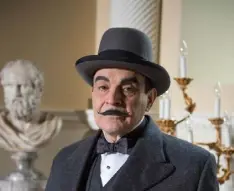  ??  ?? THE POIROT FILE : Poirot appeared in 33 novels, one play and more than 50 short stories between 1920 and 1975. He has been portrayed by 21 actors including Kenneth Branagh, Albert Finney, Ian Holm, John Moffatt, Alfred Molina, Tony Randall, Austin...