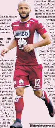  ?? ALBERT MARÍN. ?? El lateral no quiere soltar la titularida­d, en el cuadro morado.