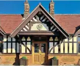  ??  ?? Left: Exquisite restoratio­n work has been carried out on the royal waiting room at Wolferton station, Norfolk.