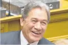  ??  ?? Winston Peters