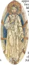  ?? ?? Jesus transfigur­ed, in a 12th-century portable mosaic icon