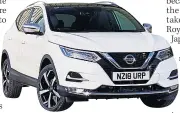  ??  ?? SUCCESS STORY Nissan Qashqai, built at the Japanese giant’s factory in Sunderland
