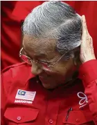  ??  ?? Eye of the storm: A plot to undermine the Kelantan throne in the ‘90s may be linked to the revocation of Dr Mahathir’s DK award.