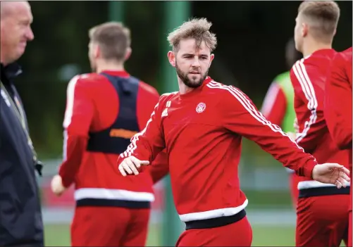  ??  ?? David Templeton is back with Hamilton Accies on loan from Burton