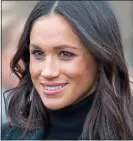  ??  ?? MAKING A MARKLE: Meghan has landed her first post-Suits role