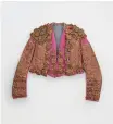  ?? ?? HOTEL STORY
The bullfighte­r jacket was one of Christian Lacroix's source of inspiratio­n.