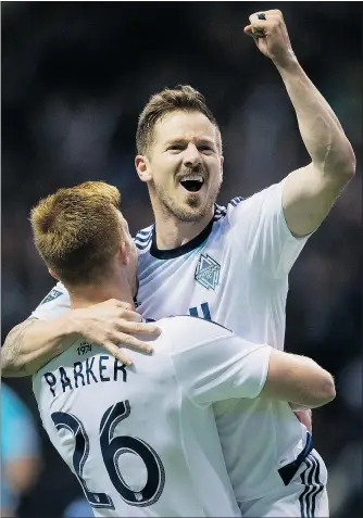  ?? CP FILES ?? Whitecaps’ Jordan Harvey says a win against the Portland Timbers is exactly what Vancouver needs to get both players and fans onside.