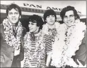  ?? AP ?? The members of the Rascals (from left) Gene Cornish, Eddie Brigati, Dino Danelli and Felix Cavaliere.