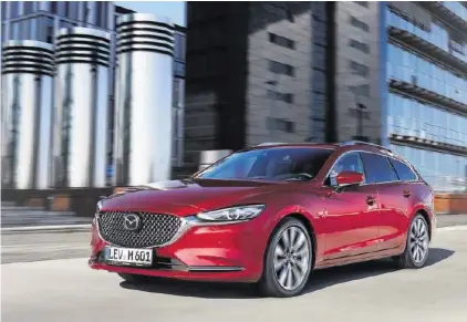  ?? MAZDA ?? Mit dem aktuellen Facelift des Mazda 6 schliesst der japanische Autobauer weiter zu den Premiumher­stellern auf.