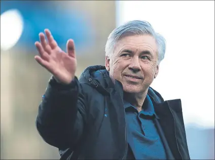  ?? FOTO: AP ?? Carlo Ancelotti ya está preparando la temporada que viene, la que supone su vuelta al banquillo del Real Madrid