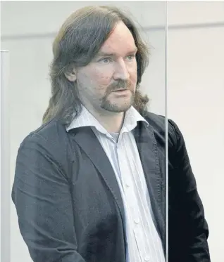  ?? Photo: PHIL REID/FAIRFAX NZ ?? Accused: Justin Ames Johnston, who is on trial in the High Court at Wellington for attempted sexual violation. His lawyer says he was on an Upper Hutt property because he wanted to steal items, as he was broke.