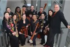  ?? NICOLA BETTS FOR THE TORONTO STAR ?? New Canadian Global Music Orchestra, a Canada 150 project conceived by the Royal Conservato­ry’s Mervon Mehta, debuts Friday.