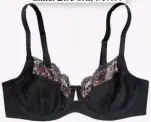  ??  ?? Acapella Ebony underwire bra, $49.99