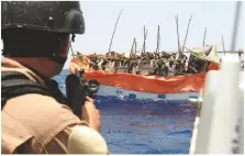  ??  ?? The presence of naval warships and coordinate­d security has reduced piracy in the Red Sea region in recent years