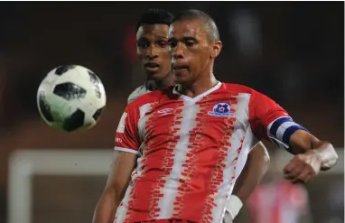  ??  ?? IT’S NOT ALL ABOUT PERCY TAU: Bevan Fransman of Maritzburg United is under no illusions as to the toughness of his side’s task against Sundowns in Sunday’s Nedbank Cup semi-final.