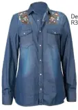  ??  ?? Denim shirt R399, Foschini