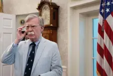  ?? Erin Schaff, © The New York Times Co. ?? Then-national Security Adviser John Bolton in the Oval Office in Washington, July 19, 2019.