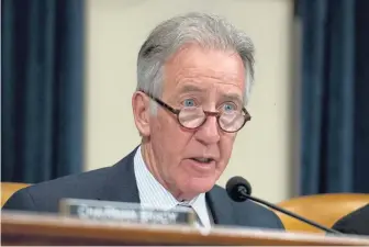  ?? AP FILE ?? ‘BATTLE-TESTED’: U.S. Rep. Richard Neal of Springfiel­d is among top Democrats in line for committee chairmansh­ips who are marshaling support for electing Nancy Pelosi, below, as speaker of the House in January.