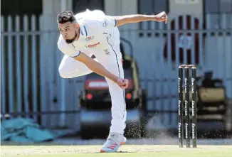  ?? Picture: RICHARD HUGGARD/ GALLO IMAGES ?? NEW BLOOD: Former Gbets Rocks and Six Gun Grill Cape Cobras fast bowler Ziyaad Abrahams is one of four new acquisitio­ns made by the Gbets Warriors as they look to bolster their squad for an assault on all fronts in the 2022/2023 domestic season