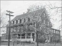  ?? SUBMITTED PHOTO/MARGUERITE BOURGEOYS CENTRE ?? St. Mary’s Academy operated in Summerside from 1868 until 1966. This photo depicts the commercial school that was built as part of the academy.