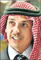  ?? REUTERS ?? Hamza bin Hussein