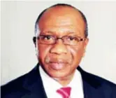  ??  ?? Godwin-Emefiele