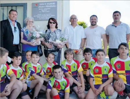  ??  ?? Abdon Perarnau un nom indissocia­ble de l’histoire du rugby Pollestren­c