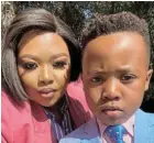  ?? ANELE MDODA/ INSTAGRAM ?? FAMILY BUSINESS: Anele Mdoda’s son has been rubbing shoulders with some big celebs Picture: