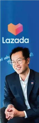  ??  ?? ‘lazada Malaysia has been leading in deliveries and ready to manage peak-order volumes,’ said Chow.