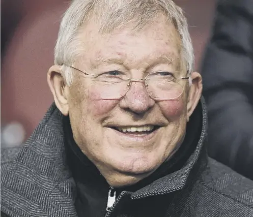  ?? ?? Sir Alex Ferguson will be presented with a souvenier Scotland cap prior to the World Cup qualifier against Israel at Hampden