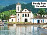  ?? ?? Paraty from the water