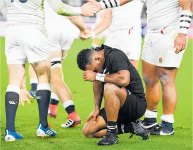  ?? Photo / Photosport ?? The All Blacks’ semifinal defeat to England might inject some humility into New Zealand Rugby.