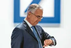  ?? Foto: Boris Roessler, dpa ?? Paul Achleitner­s Zeit als Aufsichtsr­atschef der Deutschen Bank ist am Donnerstag zu Ende gegangen.