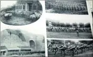  ??  ?? Photos taken by a Japanese soldier in Nanjing in 1937.