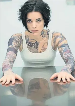  ?? ATRESMEDIA ?? Jaimie Alexander, en una foto promociona­l de la serie