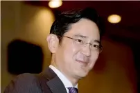  ?? — Reuters ?? Jay Y. Lee, son of Samsung Electronic­s chairman Lee Kun-hee and the company’s vice chairman.