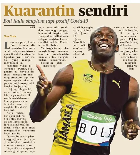 Bolt Positif Covid 19 Pressreader