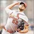  ?? Jared Wickerham Getty Images ?? MICHAEL WACHA carries a nohitter into the eighth inning.