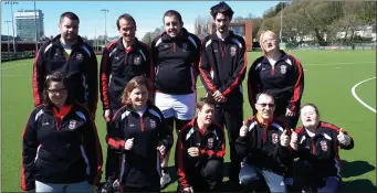  ??  ?? The Mallow Barbarians Adapted Tag Rugby team played against Bantry Co-Action at the Cork Sportsabil­ity Day held last Saturday at the Mardyke. Players on the day included Colm O’Mahoney, Emma Jane Morrissey, Brian McDonnell, Billy Gallagher, Norita...