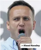  ??  ?? Alexei Navalny