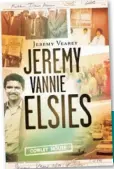  ??  ?? It took him three years to write his book, Jeremy vannie Elsies, which is on sale now at local bookstores.