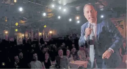  ??  ?? Seinfeld. Explica que su obsesión con la comedia era liberadora, porque no tenía que ver con el mundo real.